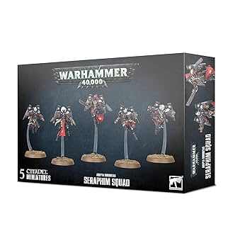 Amazon.com: Warhammer 40k - Adepta Sororitas Seraphim Squad